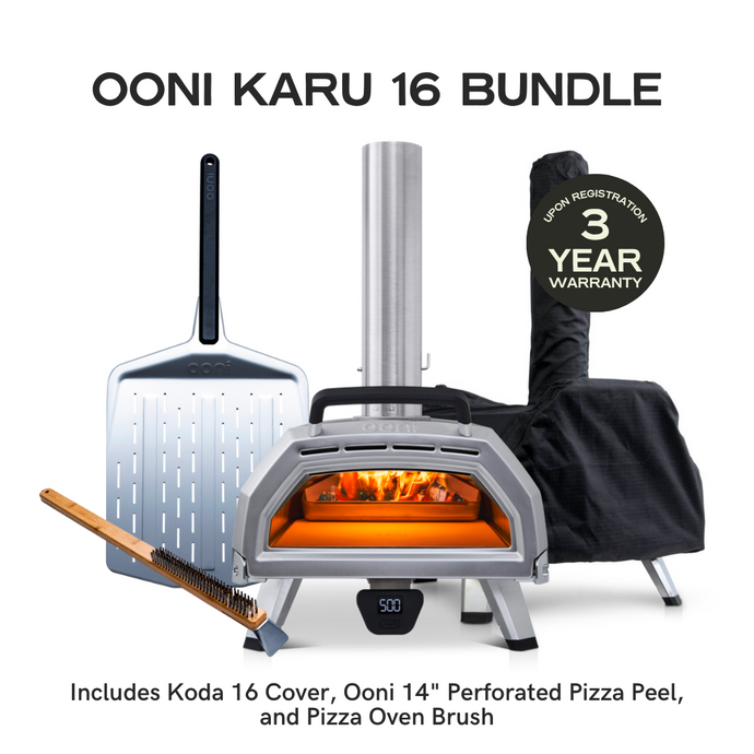 Ooni Karu 16 Pizza Oven Ultimate Cook's Bundle