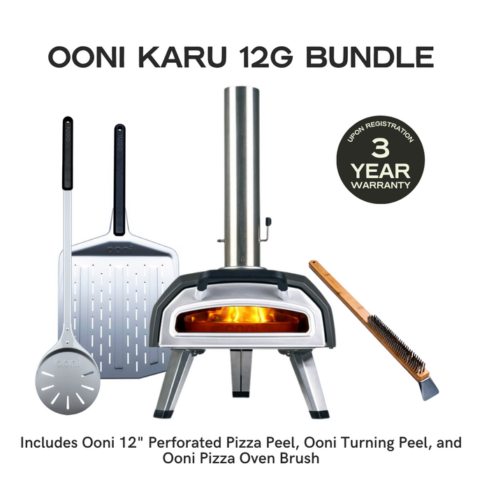 Ooni Karu 12G Pizza Oven Ultimate Cook's Bundle